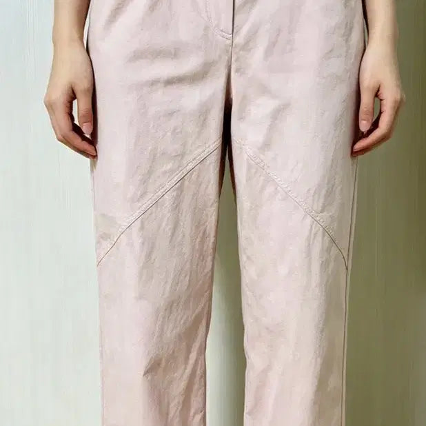 [BUNJANG] System Pink Wide Pants / 시스템 핑크 와이드 팬츠