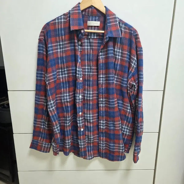 [BUNJANG] Casual Checkered Shirt - M / 캐주얼 체크셔츠 M