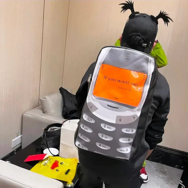 [BUNJANG] Phone Shaped Backpack / 휴대폰 모양 백팩
