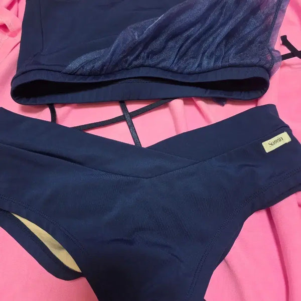 [BUNJANG] Suminsuit Navy S Top / 수민폴웨어