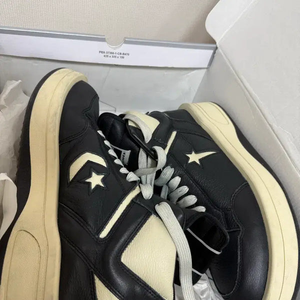 [BUNJANG] Rick Owens x Converse Turbo Weapon / (290)릭오웬스x컨버스 터보웨폰