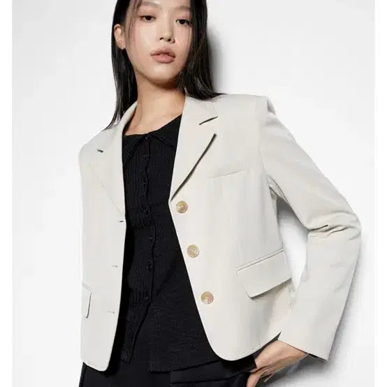 [BUNJANG] Miro Tailored Jacket Beige / 미쏘 자켓 재킷 베이지 자켓 테일러드 자켓