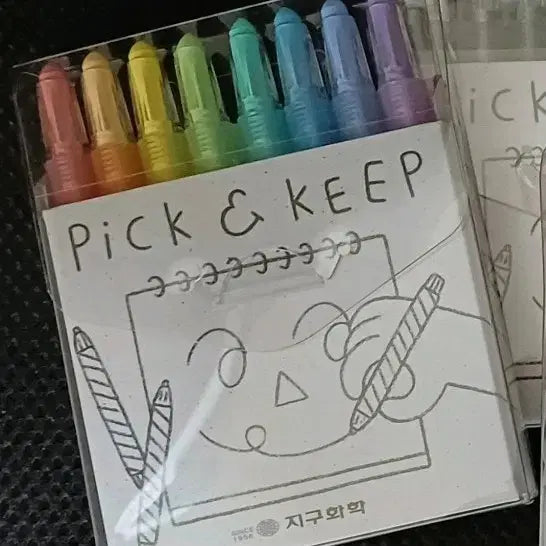 [BUNJANG] Chikuhaku Pick & Keep Pastel & Cherry Blossom Set / 지구화학 픽앤킵 팝니다.