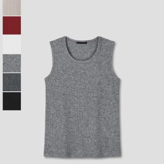 [BUNJANG] Dive In Ribbed Tank Top / 다이브인 나시