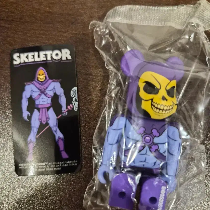[BUNJANG] Medicom Toy 30th Anniversary Be@rbrick 52nd Edition "SF Station" Skeletor / 신상 52탄 베어브릭 sf역 스켈레터