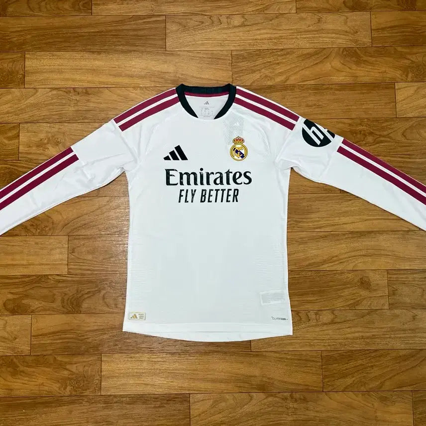[BUNJANG] Adidas Real Madrid 26-27 Home Authentic Long Sleeve Jersey - Size S (International) / 아디다스 레알 마드리드 26-27 홈 어센틱 긴팔 해외S