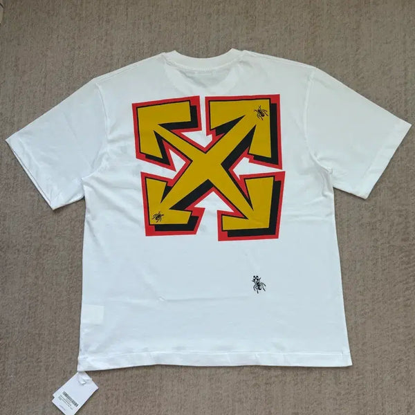 [BUNJANG] Off-White Short-Sleeve T-Shirt Size L / 새상품) 오프화이트 반팔티셔츠 L사이즈