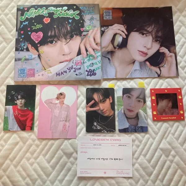 [BUNJANG] ZB1 Han Yu Jin Goods Bundle Set / 제베원 앤더블 한유진 굿즈 처분