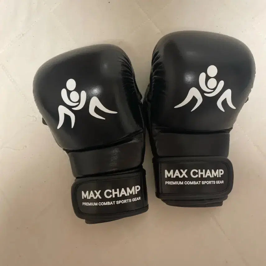 [BUNJANG] Maxchamp MMA Gloves Black / 맥스챔프 mma 글러브 블랙