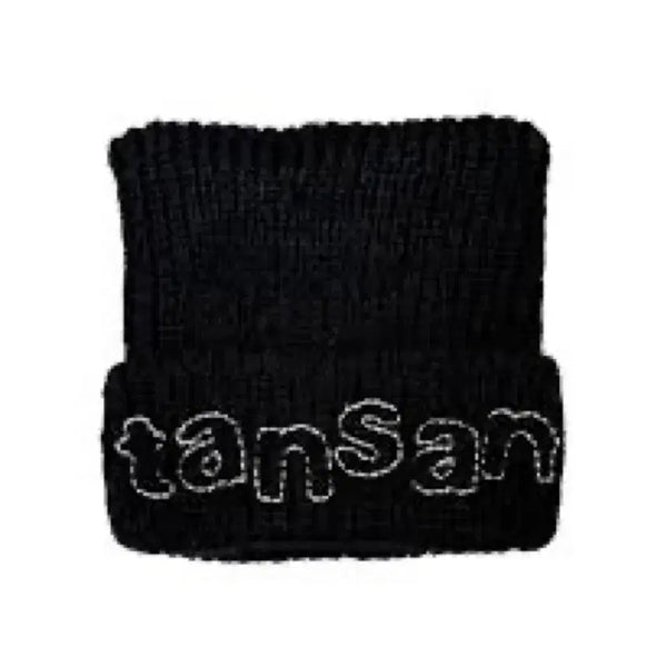 [BUNJANG] Magnesium Carbonate Logo Cat Beanie Black / 탄산마그네슘 로고캣비니 블랙