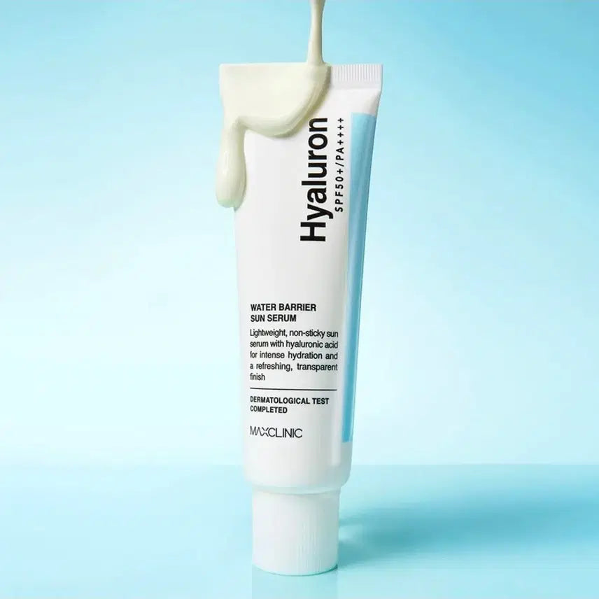 [BUNJANG] Maxclinic Hyaluron Water Barrier Moisture Sun Serum 40ml / 맥스클리닉 히알루론 워터 베리어 수분 선세럼 40ml