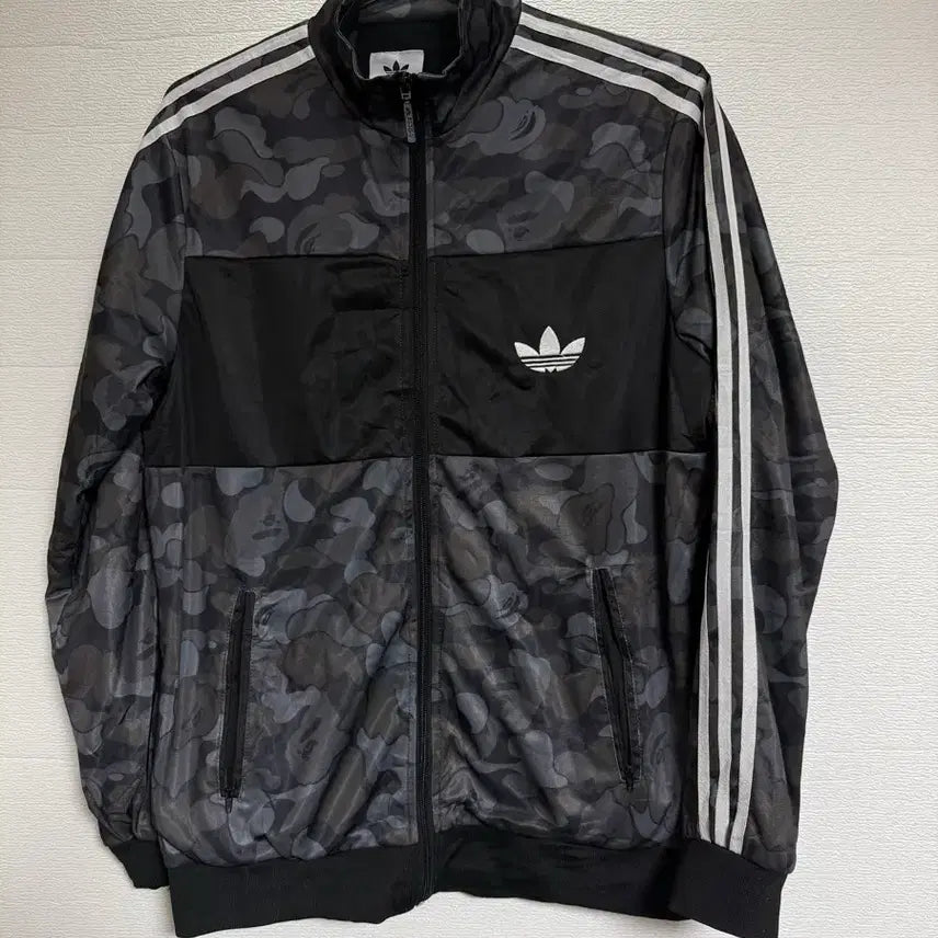 [BUNJANG] BAPE x Adidas Firebird Track Jacket Black / 베이프 x 아디다스 파이어버드 흑계 저지