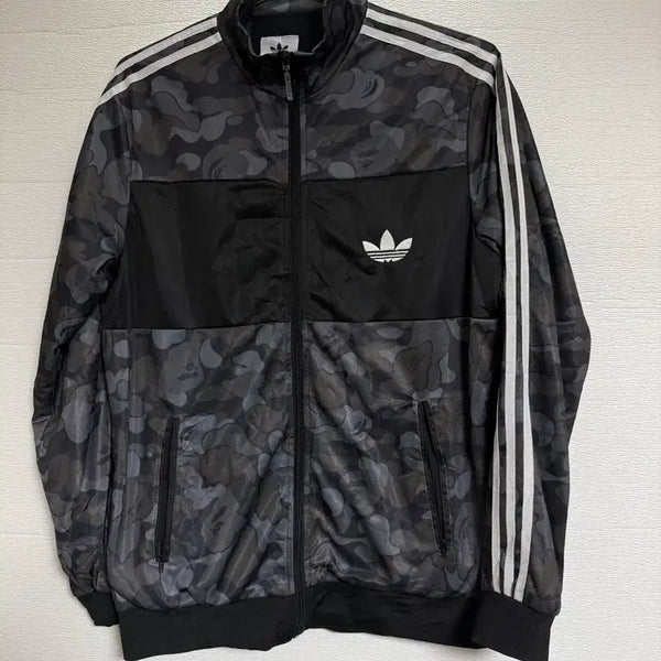 [BUNJANG] BAPE x Adidas Firebird Track Jacket Black / 베이프 x 아디다스 파이어버드 흑계 저지