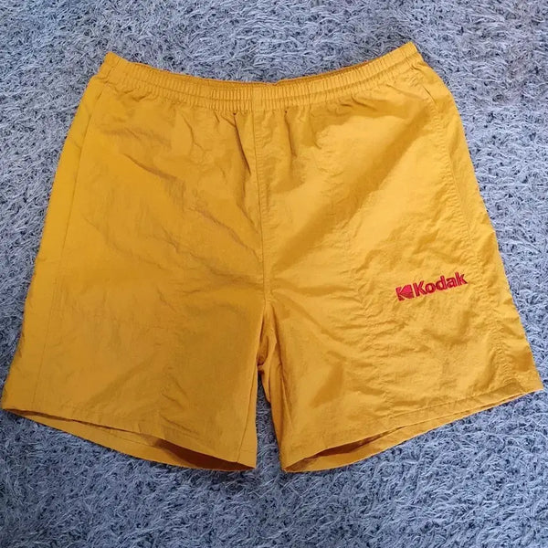 [BUNJANG] Kodak Water Pants Mustard L / 코닥 워터 팬츠