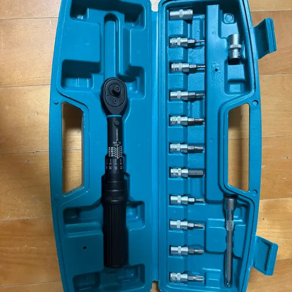 [BUNJANG] LIBRATON Bicycle Torque Wrench Set 25NM, 6NM, 1.6NM / LIBRATON 자전거 토크 렌치 25NM 6NM 사각 드라이브 세트 고정밀 정확도 1 6Nm