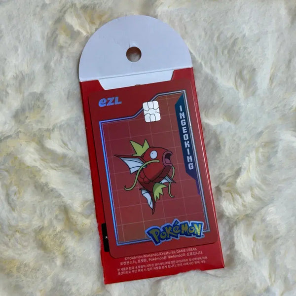 [BUNJANG] Pokemon Esuz Transpass Magikarp / (단순개봉) 포켓몬 이즐 교통카드 잉어킹