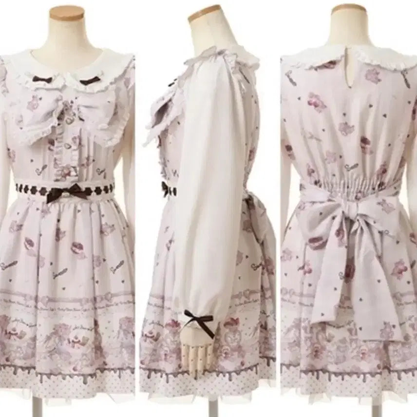 [BUNJANG] Lizlisa Home Cafe Dress - Jireikei Style / 리즈리사 홈카페 원피스 양산형 지뢰계 일녀 앙크루즈