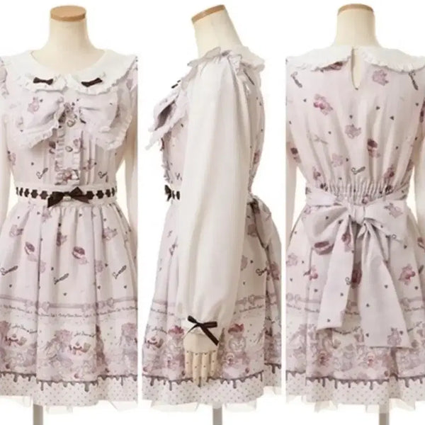 [BUNJANG] Lizlisa Home Cafe Dress - Jireikei Style / 리즈리사 홈카페 원피스 양산형 지뢰계 일녀 앙크루즈