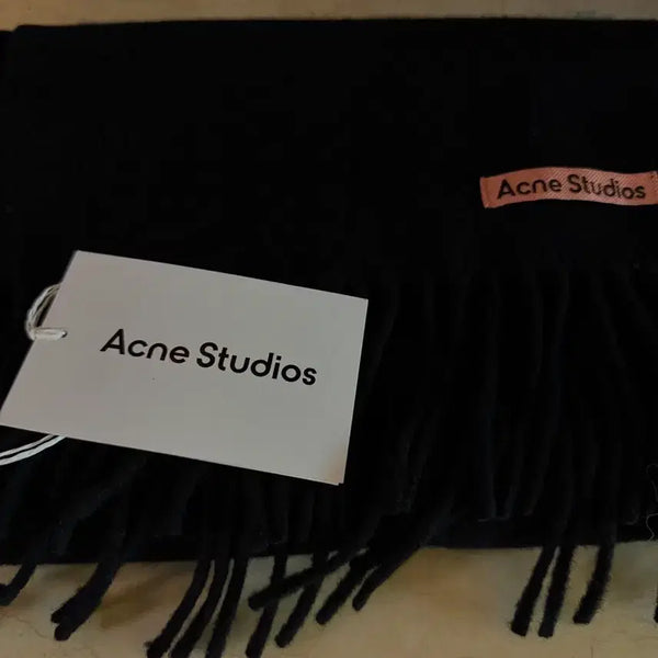 [BUNJANG] Acne Studios Scarf Black / 아크네스튜디오 머플러