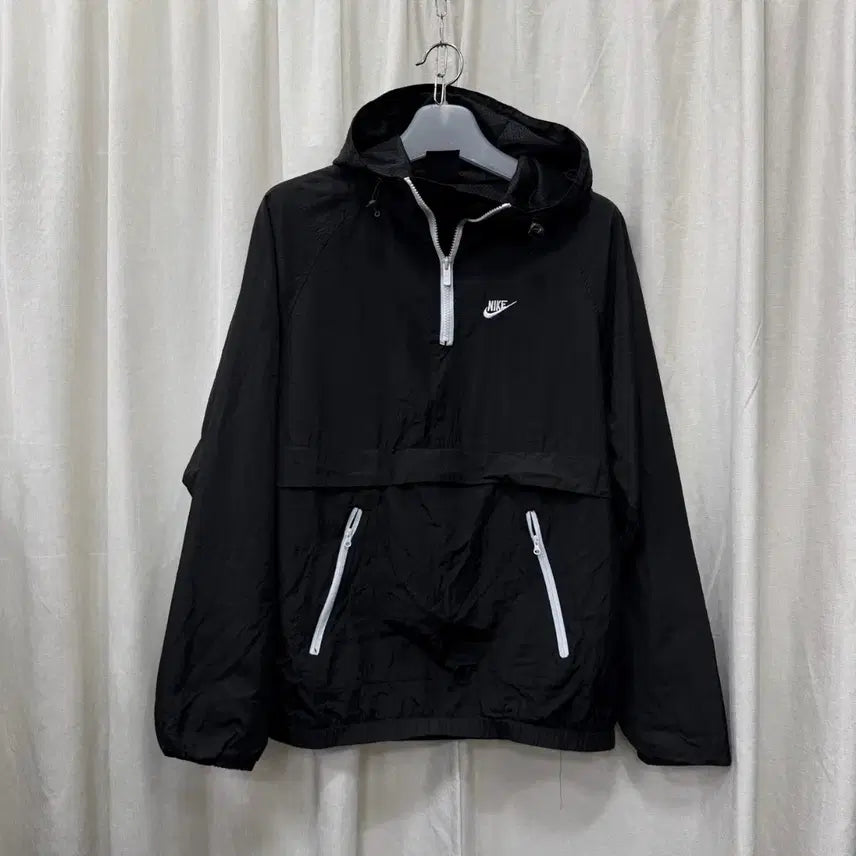 [BUNJANG] Nike Half-Zip Anorak Windbreaker Jacket Hoodie XL / 나이키 하프집업 아노락 바람막이 자켓 후드 XL