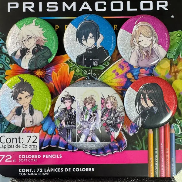 [BUNJANG] Danganronpa Can Badge Bundle Set / (급처)단간론파 캔벳지 일괄