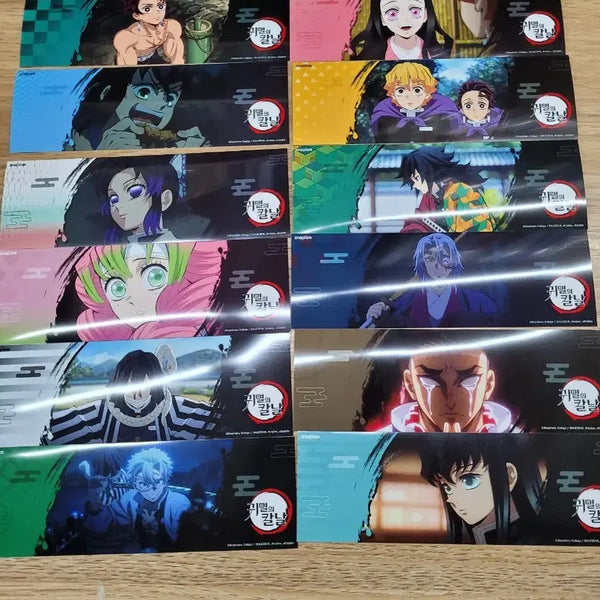 [BUNJANG] Demon Slayer Sticker Set / 귀멸의 칼날 스티커 세트