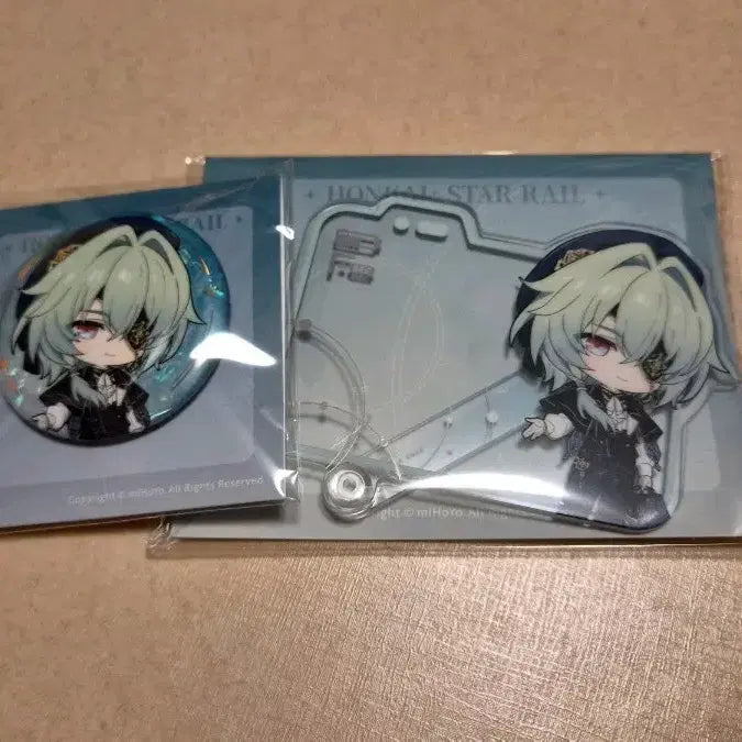 [BUNJANG] Honkai: Star Rail Anax Special Badge & Acrylic Set / 붕괴 스타레일 아낙사 특전 뱃지 & 아크릴