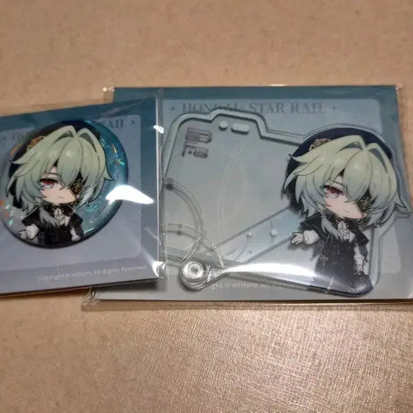 [BUNJANG] Honkai: Star Rail Anax Special Badge & Acrylic Set / 붕괴 스타레일 아낙사 특전 뱃지 & 아크릴