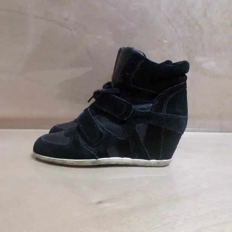 [BUNJANG] ASH Bowie Wedge Sneakers Black / 후루룩구제3 245 아쉬 보위 블랙 웨지 운동화 260727