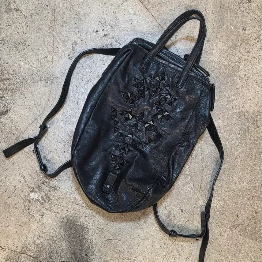 [BUNJANG] KUHO Leather Backpack / 구호 가죽 백팩