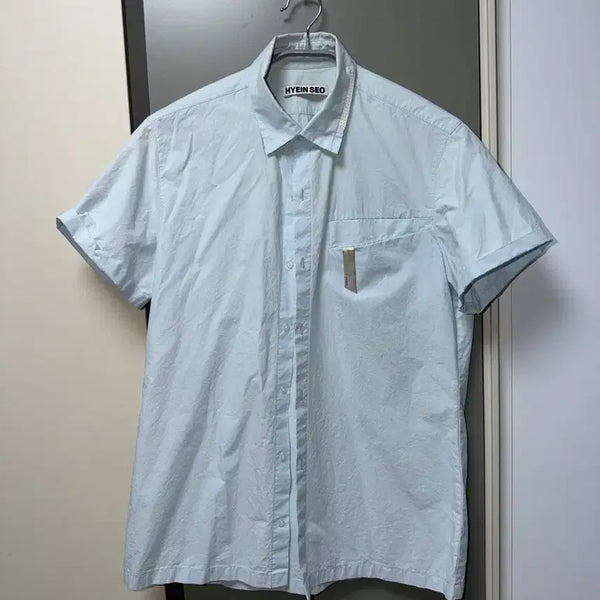 [BUNJANG] Hyein Seo Silver Pin Short Sleeve Shirt / Hyein seo Pin/ Shirt 혜인서 실버핀 반팔 핀 셔츠 3