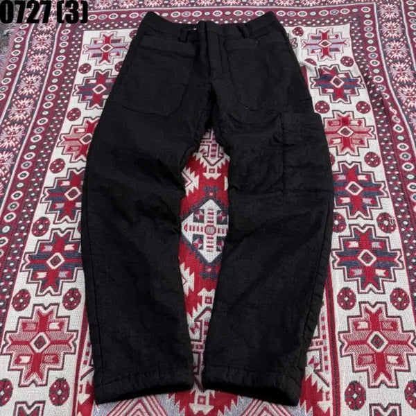 [BUNJANG] Zegna Black Cargo Pants / 제냐 검정색 카고 바지 7/27