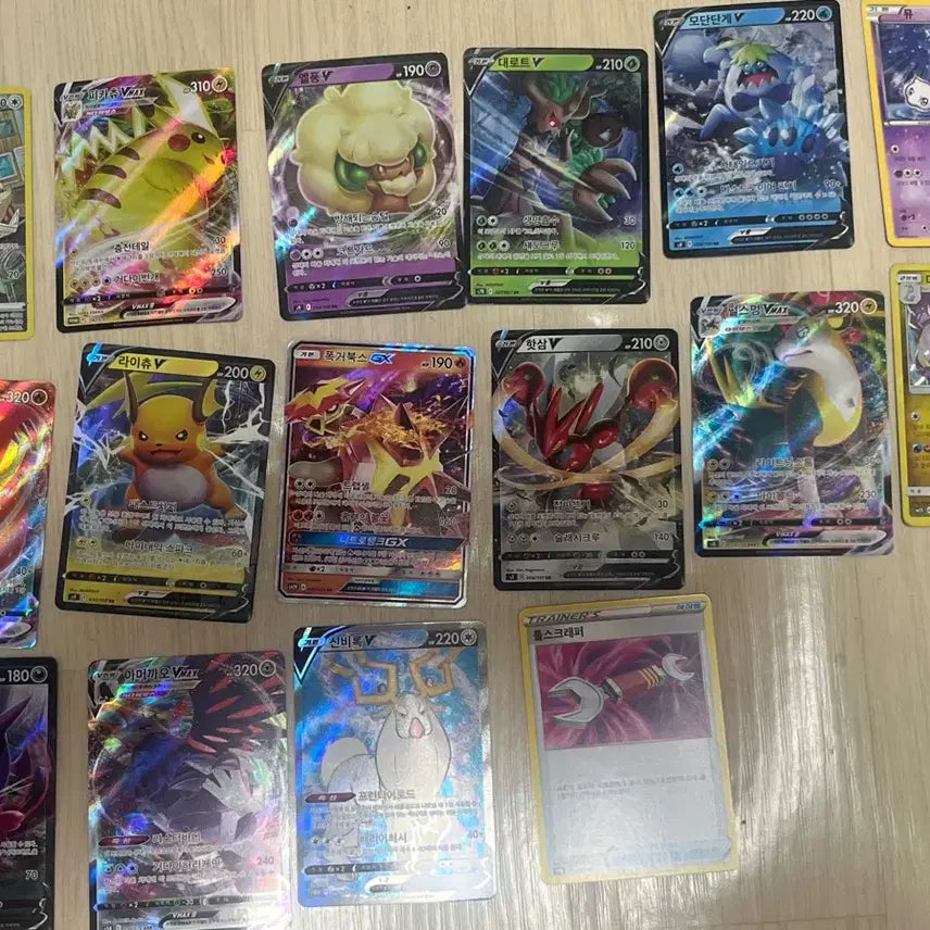[BUNJANG] Pokemon Card Pikachu VMAX VMAX Mew Bundle Set / 포켓몬 카드 팝니다! 일괄우대 급처 피카츄이브이maxVarVmax뮤