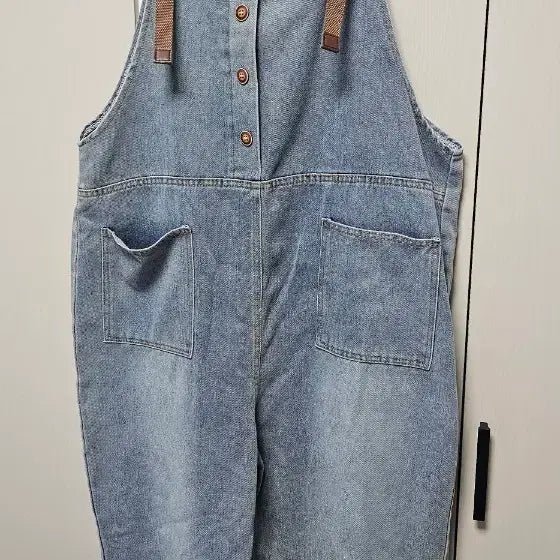 [BUNJANG] Denim Overalls / 데님 멜빵 바지