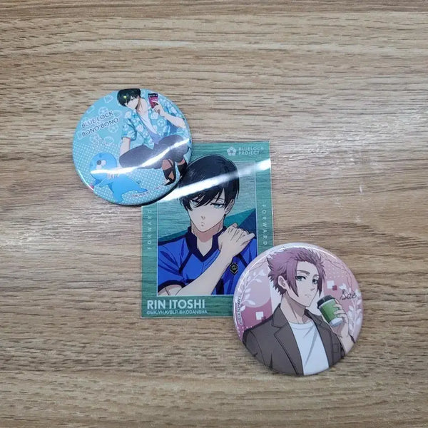[BUNJANG] Blue Lock Itoshi Brothers Badge Set / 블루록 이토시 형제
