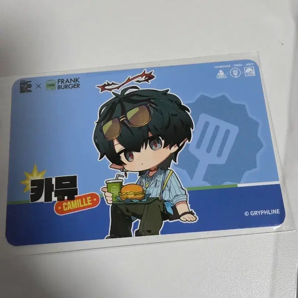 [BUNJANG] Frank Burger Arknights Camus Photocard Unused / 프랭크버거 명일방주 카뮤 포토카드 미사용