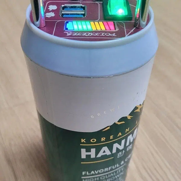 [BUNJANG] Camping Power Bank Beer Can Style (12.6V 12.6A) / 캠핑 갬성 맥주캔 파워뱅크 맥뱅(12.6V 12.6A)