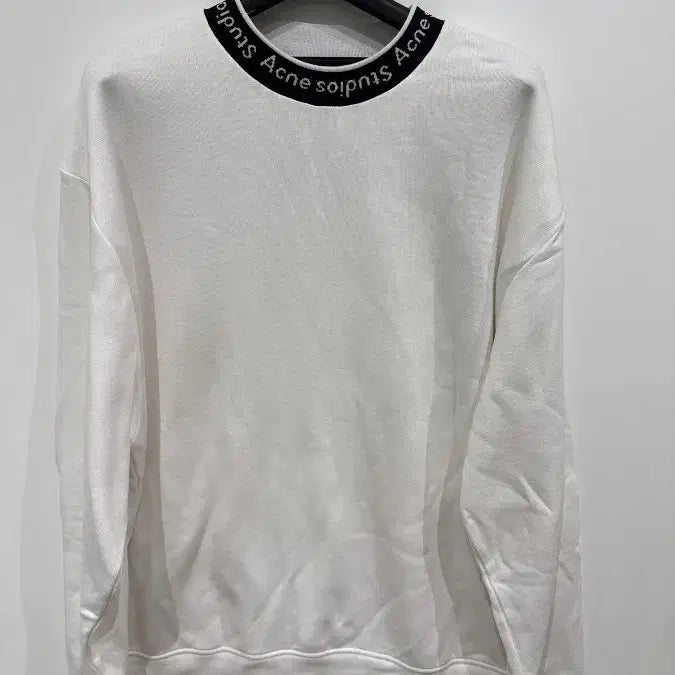 [BUNJANG] Acne Studios Fulton Logo Crew Sweatshirt - Size L / [L] 아크네 스튜디오 FULTON 로고 크루 스웨트셔츠