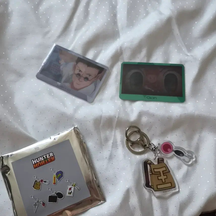 [BUNJANG] Hunter x Hunter Card Set (3 Types) / 헌터x헌터 카드 3종 세트