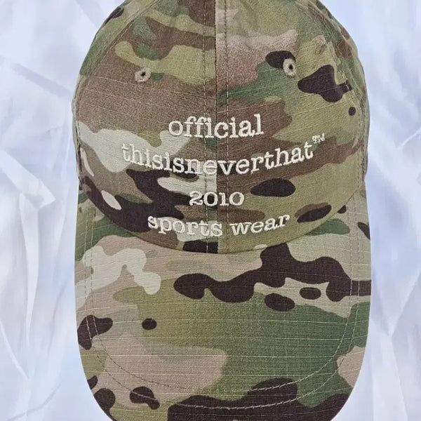 [BUNJANG] Thisisneverthat Camo Hat / 디스이스네버댓카모모자