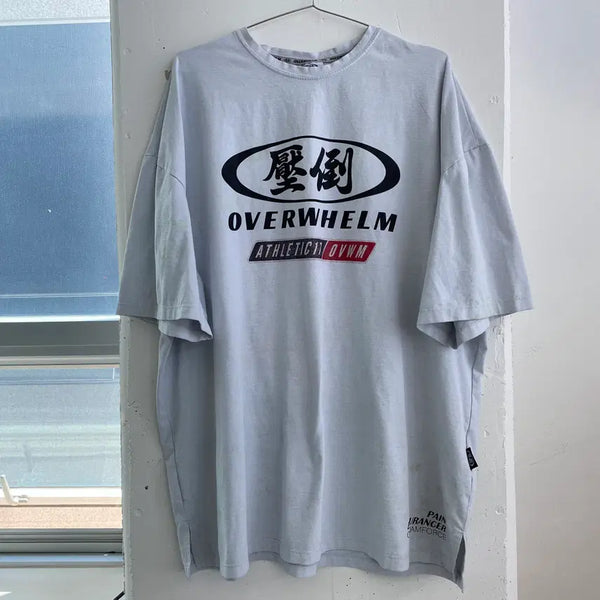 [BUNJANG] OVERWHELM Short Sleeve T-Shirt XL / (XL) 압도 OVERWHELM 반팔 티셔츠