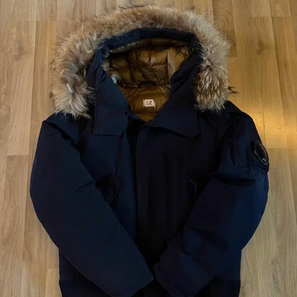 [BUNJANG] CP Company Padded Parka Navy Down Jacket / cp컴퍼니 패딩