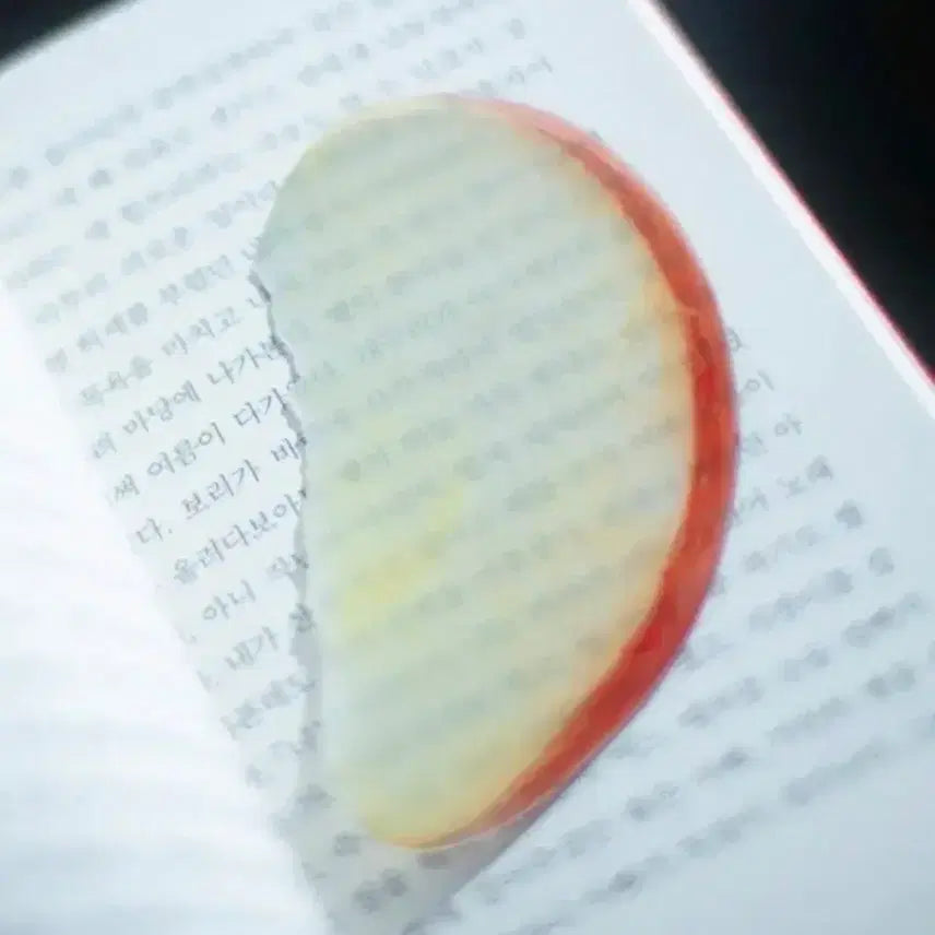 [BUNJANG] Lee Okto Artist Apple Bookmark (Sealed) / 이옥토 작가님 사과 책갈피 미개봉