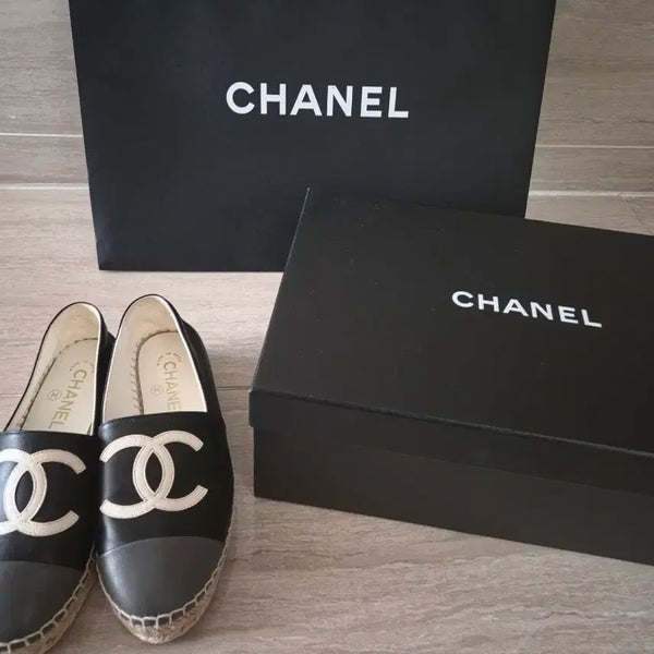 [BUNJANG] Chanel Espadrille Sneakers / 샤넬 에스파듀  샤넬 스니커즈 샤넬 신발 230 36