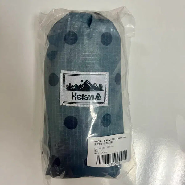 [BUNJANG] Haisan Dot Backpack Charcoal / (미개봉)하이산 도트 백팩 차콜