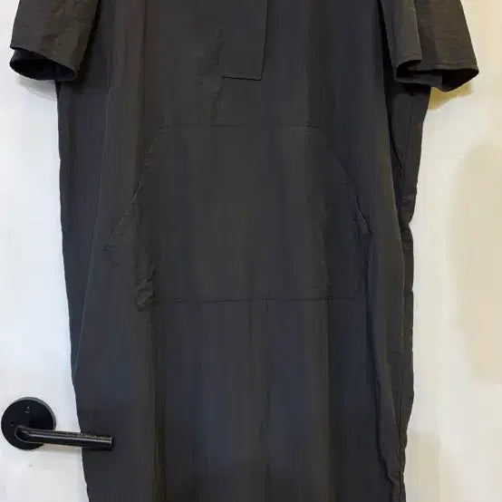 [BUNJANG] Choco Brown Hooded Dress (Free Size) / 쵸코브라운 후드 원피스 F , 77까지가능