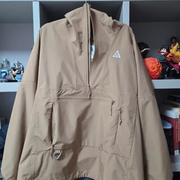 [BUNJANG] Nike ACG Storm-FIT Kedgase Rain Jacket Beige L / 나이키 ACG 스톰핏 ADV 케드케이스 레인자켓 L사이즈
