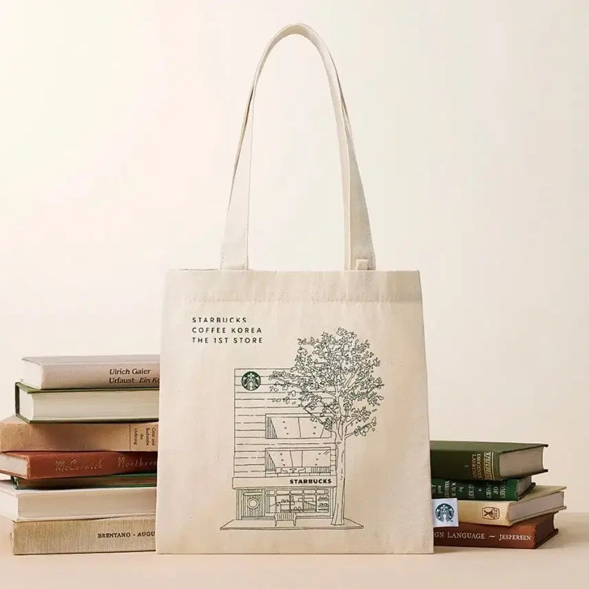 [BUNJANG] Starbucks 1st Store Book Bag Eco Bag (Sealed) / 스타벅스 1호점 북백 에코백 미개봉 새상품