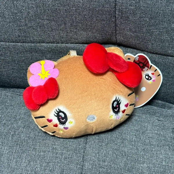 [BUNJANG] Hello Kitty Hawaii Limited Edition Face Pouch / 헬로키티 하와이 한정 페이스 파우치