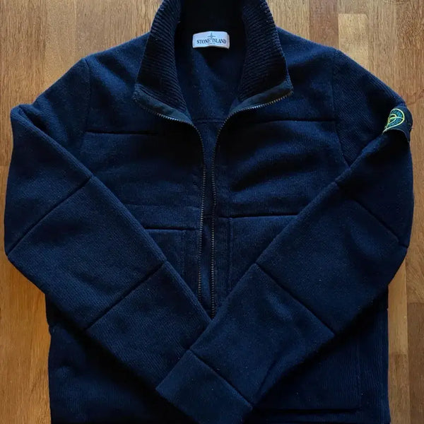 [BUNJANG] Stone Island Knit Zip-Up Jacket / 스톤아일랜드 니트집업
